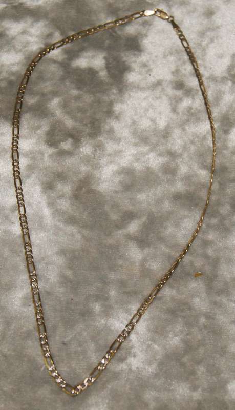 9ct Gold necklace (5.4g) @ Crazy R1 start