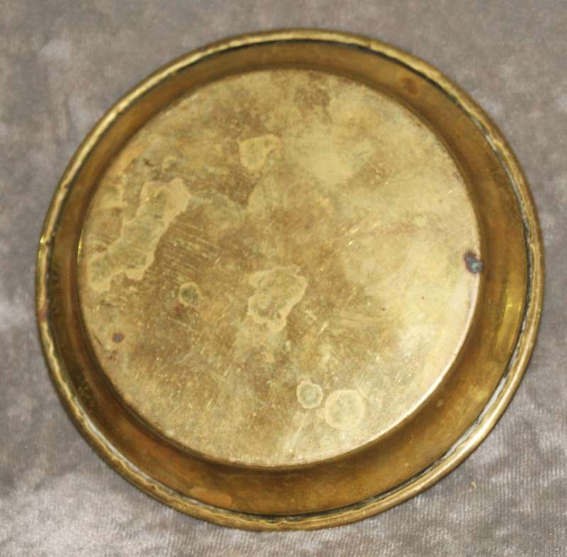 Frae Scotland antique brass coaster @ R1 start