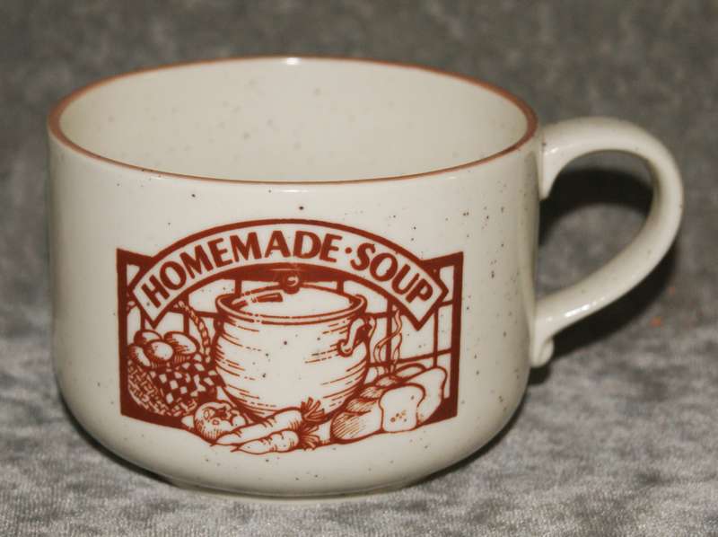Continental stoneware homemade soup mug @ R1 start