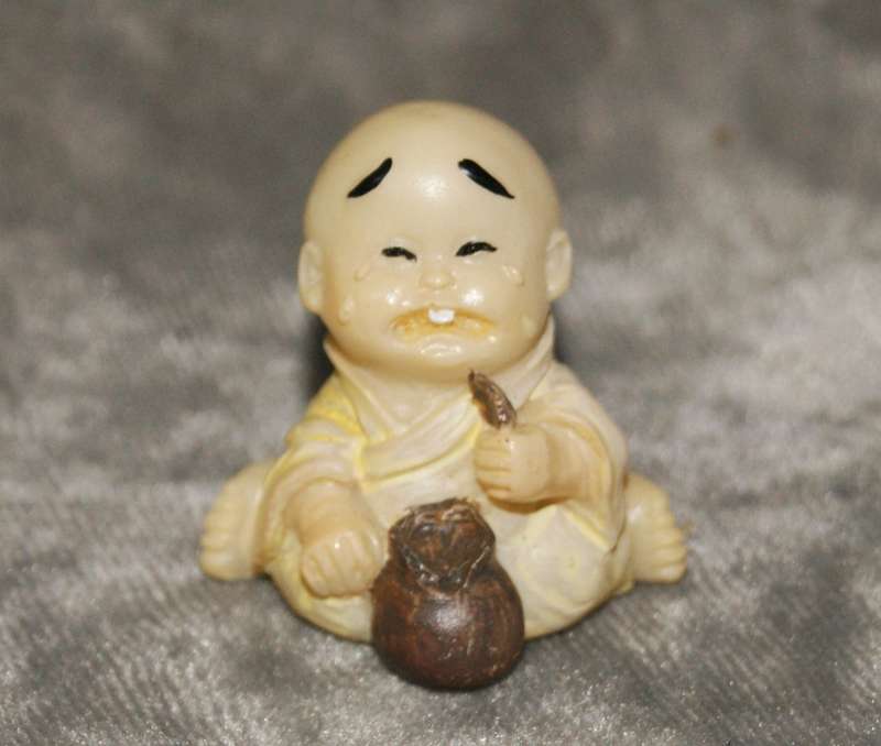 Weeping baby Buddha @ R1 start