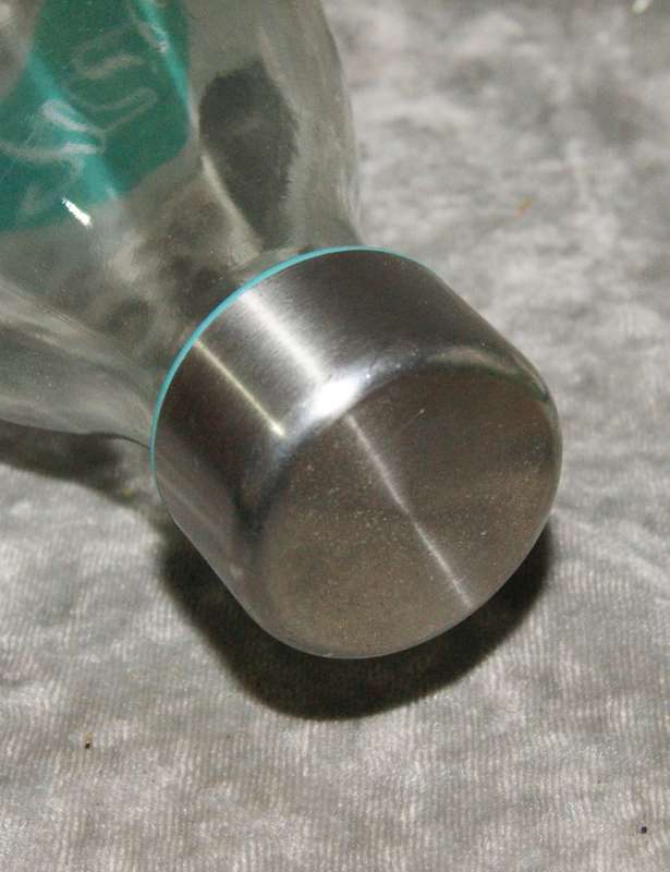 Milk bottle with stainless steel top @ R1 start