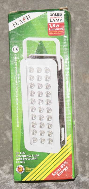 Flash 30 LED emergency lamp @ R1 start