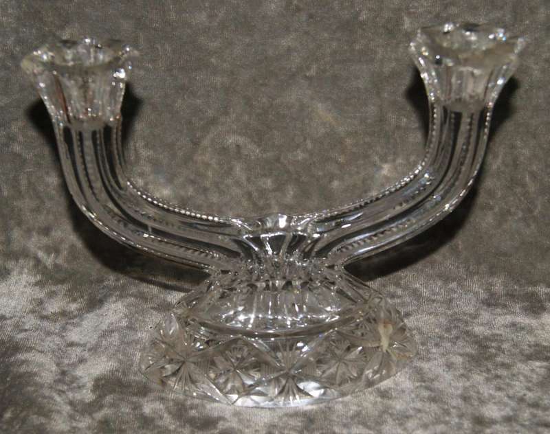 Hand cut crystal candle holder @ Crazy R1 start