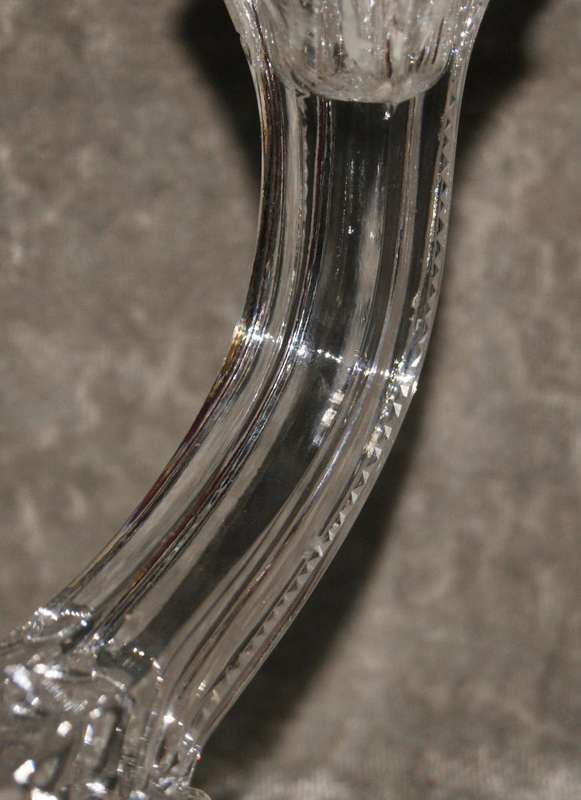 Hand cut crystal candle holder @ Crazy R1 start