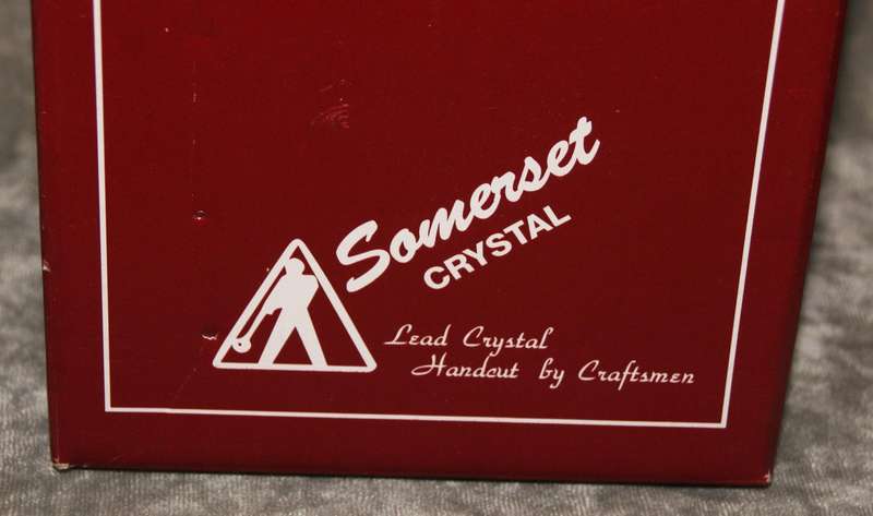 Somerset crystal water jug in original box @ Crazy R1 start