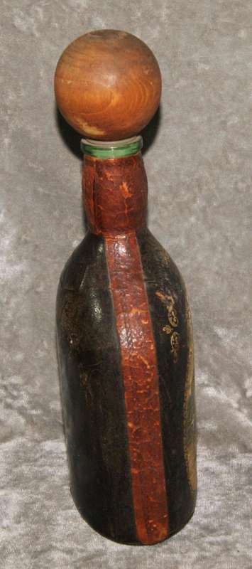 Leather covered decanter @ Crazy R1 start