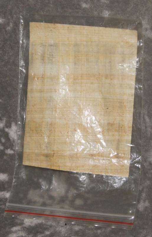 Papyrus Hieroglyphic alphabet @ Crazy R1 start