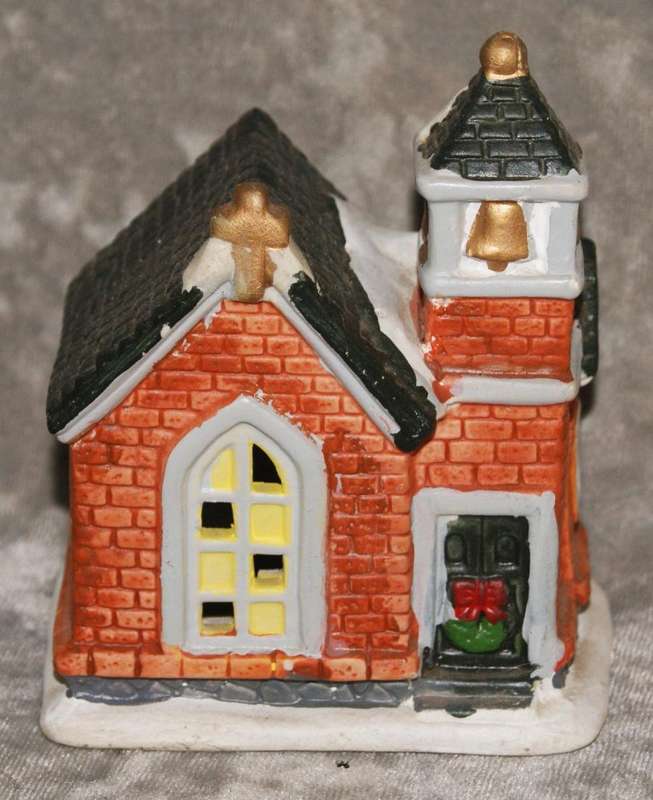 Ceramic hand painted Cathedral @ Crazy R1 start