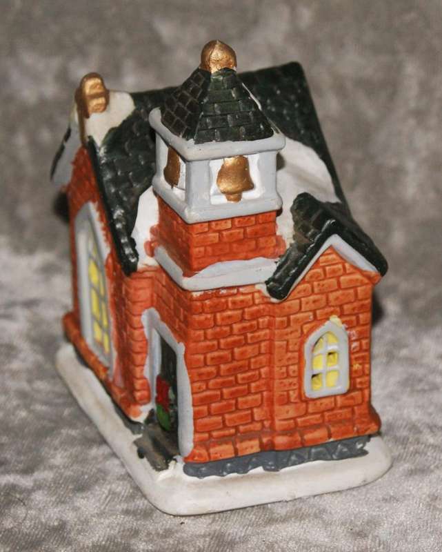 Ceramic hand painted Cathedral @ Crazy R1 start