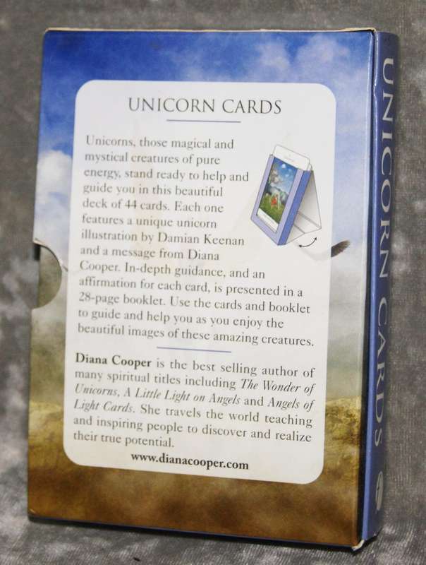 Diana Cooper unicorn cards @ Crazy R1 start