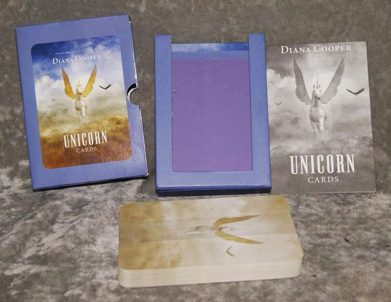Diana Cooper unicorn cards @ Crazy R1 start