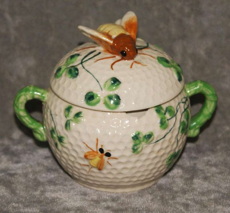Japanese porcelain honey jar made in Occupied Japan @ Crazy R1 start