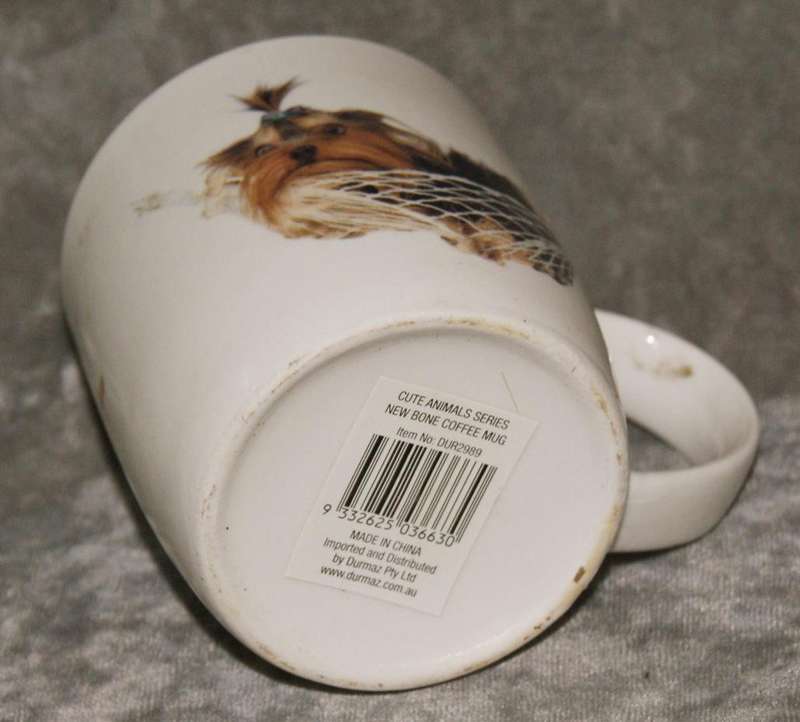Yorkshire Terrier coffee mug @ crazy R1 start