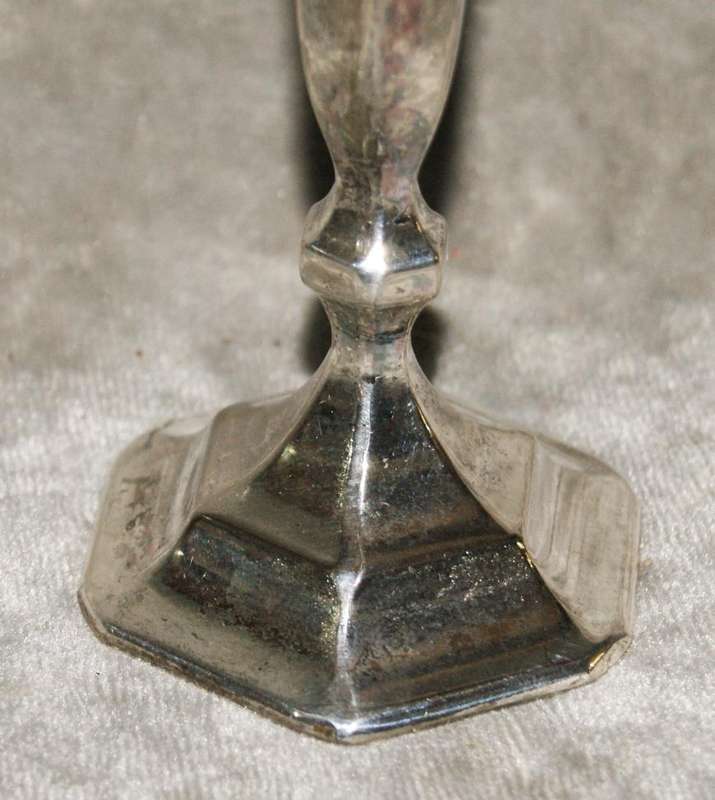Silver plated single bud vase @ crazy R1 start
