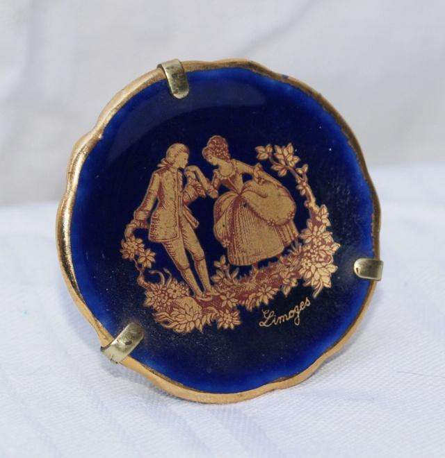 Miniature Limoges display plate @ crazy R1 start