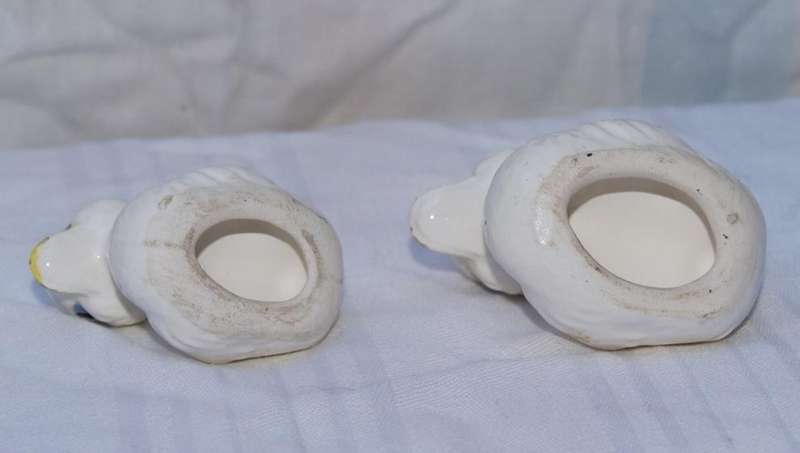Pair of ceramic hand painted duck figurines @ crazy R1 start