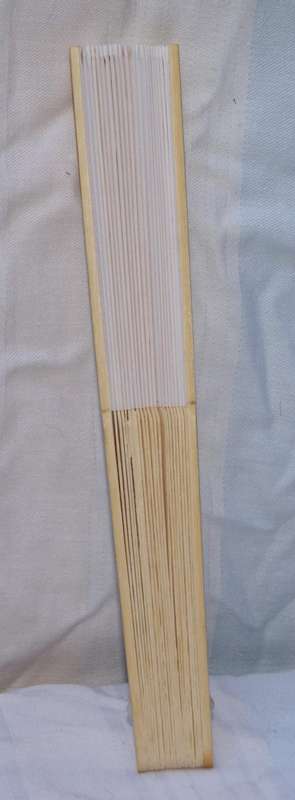 Bamboo hand fan @ crazy R1 start