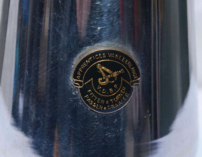 V.D.B.P Apprentices vakleerlinge Atlantis stainless steel mug @ crazy R1 start