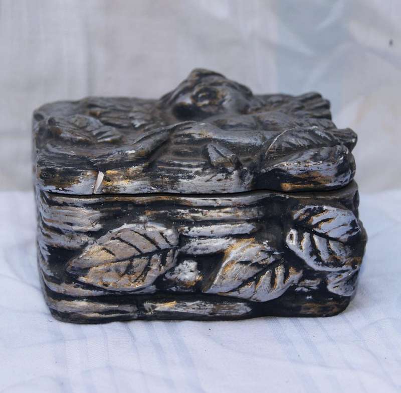 Vintage cherub trinket box @ crazy R1 start
