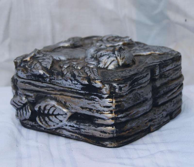 Vintage cherub trinket box @ crazy R1 start