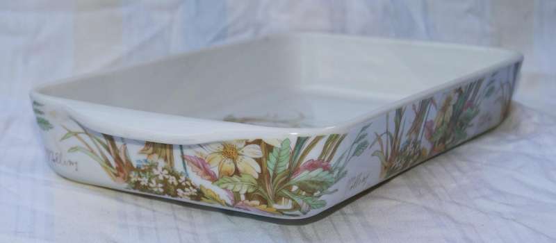 Vintage Pillivuyt rectangular dish (2 of 2)