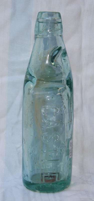 Rare vintage Castle Mineral Water bottle