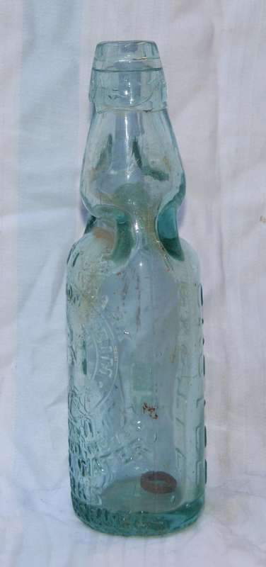 Rare vintage Castle Mineral Water bottle