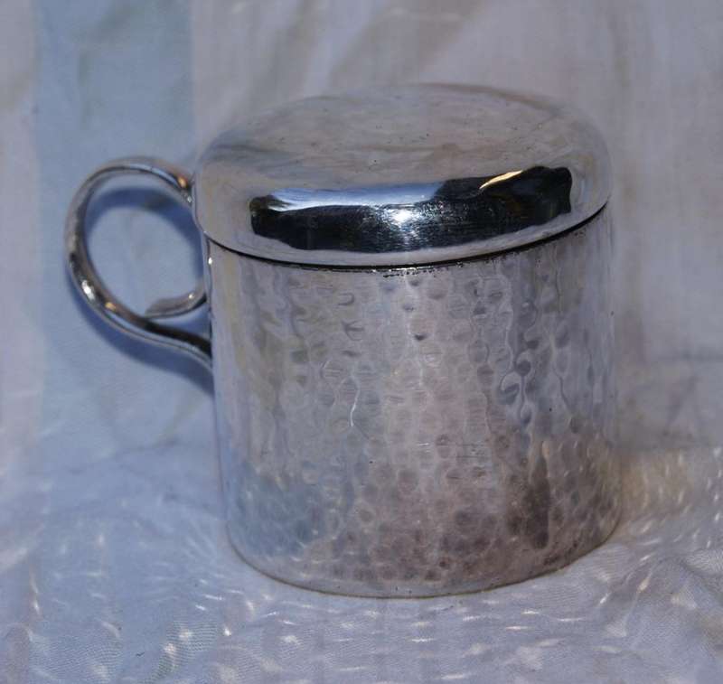 Vintage WMF silver plated childrens sip cup