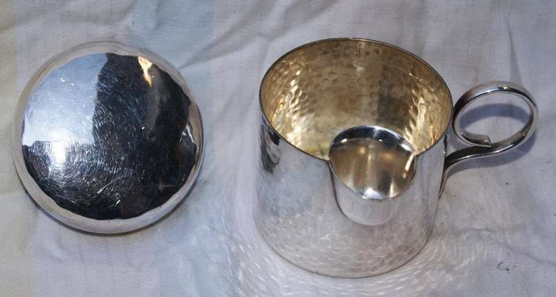 Vintage WMF silver plated childrens sip cup