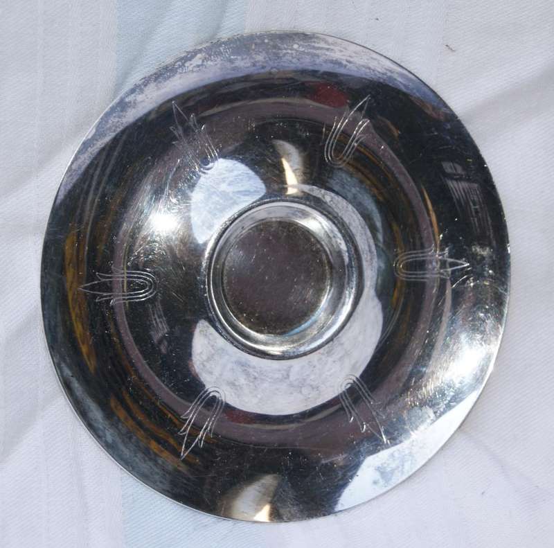 Vintage Angora EPNS candle holder