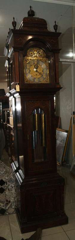 Howard Miller Mahogany Long Case Clock  Westminster & Whittington Chimes (Needs Service)