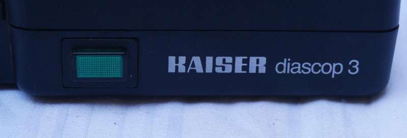 Kaiser Diascop 3 slide viewer  vintage working condition