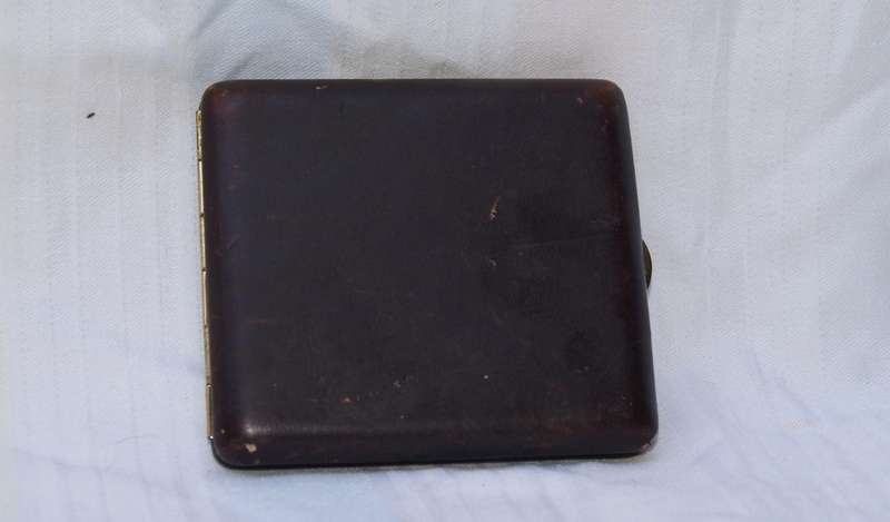 Vintage Leather Cigarette Case