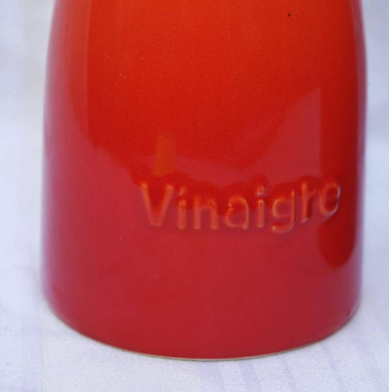 Le Creuset Olive Oil & Vinegar Dispenser Set  Volcanic Orange