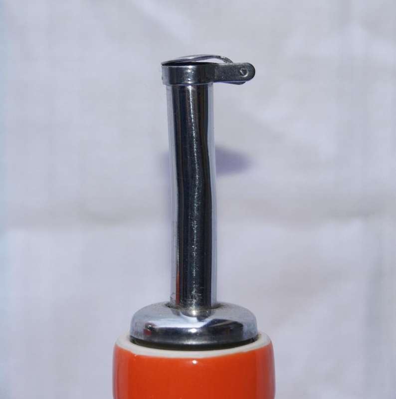 Le Creuset Olive Oil & Vinegar Dispenser Set  Volcanic Orange