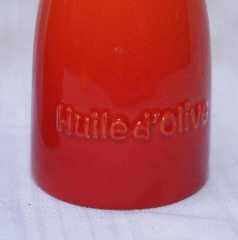 Le Creuset Olive Oil & Vinegar Dispenser Set  Volcanic Orange
