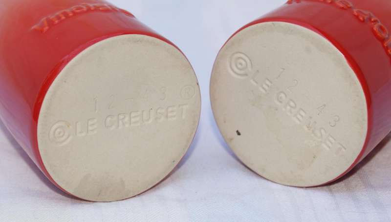 Le Creuset Olive Oil & Vinegar Dispenser Set  Volcanic Orange