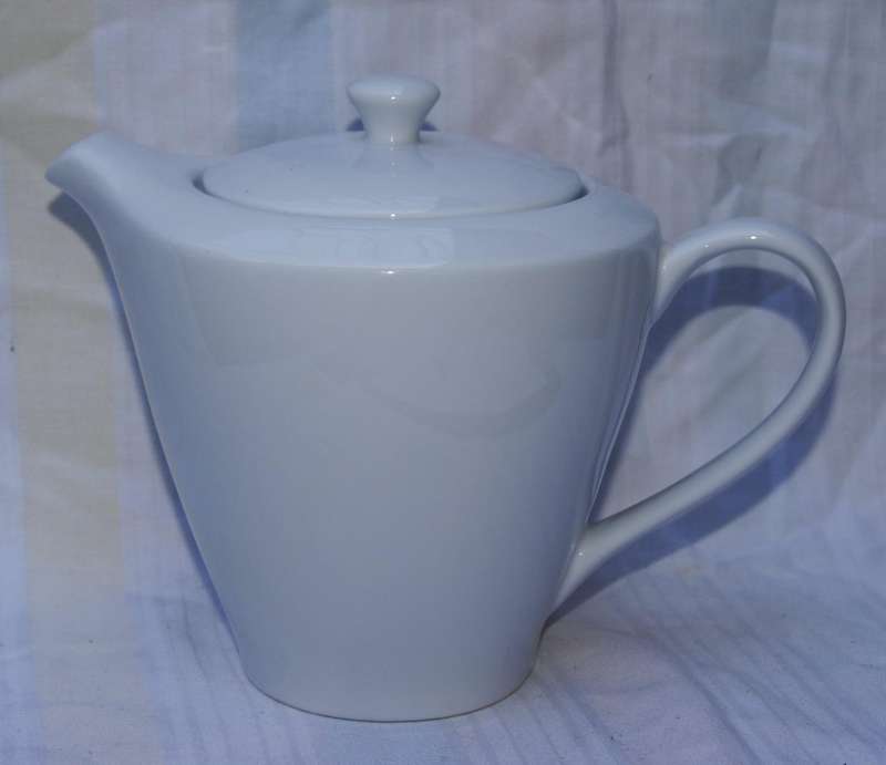 Woolworths Essentials White Porcelain Teapot