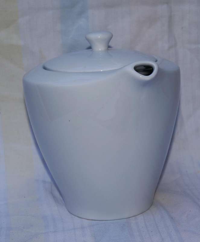 Woolworths Essentials White Porcelain Teapot