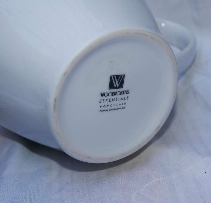 Woolworths Essentials White Porcelain Teapot