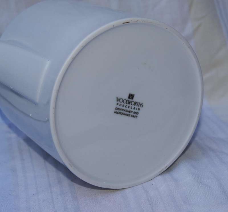 Woolworths Porcelain Teapot with Lid