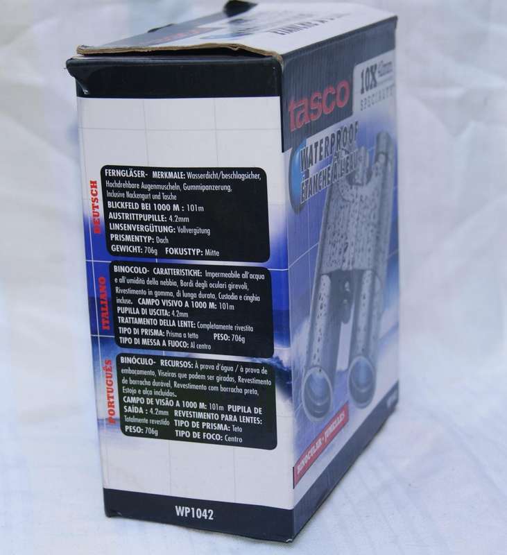 Tasco 10x42 Waterproof Binoculars  Specialty Series (Model WP1042)
