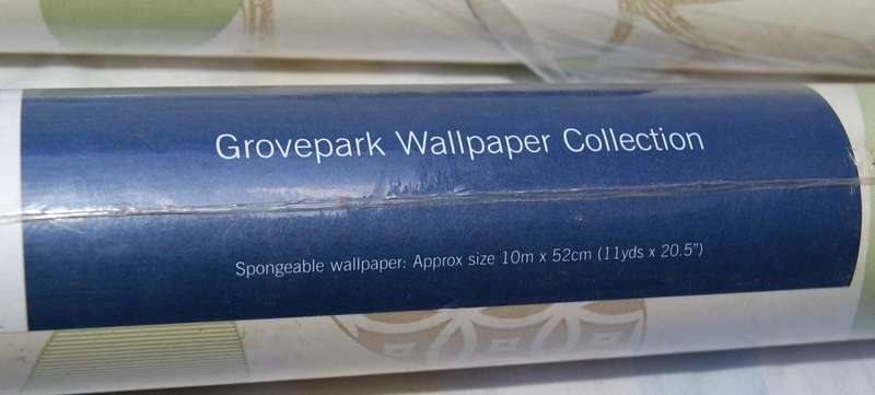 Pair of Jane Churchill Grovepark Wallpaper Rolls  10m x 52cm Each