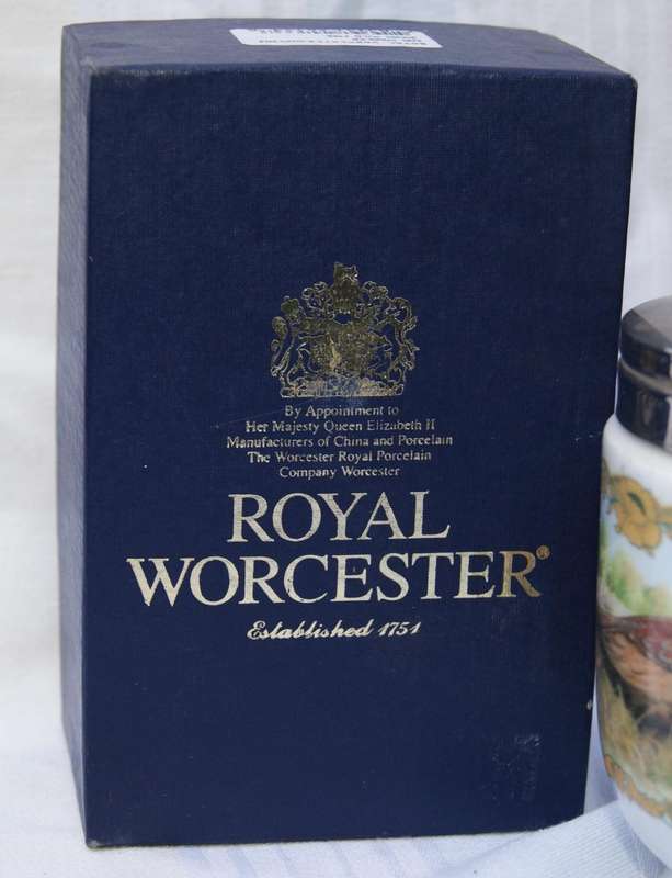 Royal Worcester King Size Egg Coddler  Ducks Design in Original Box