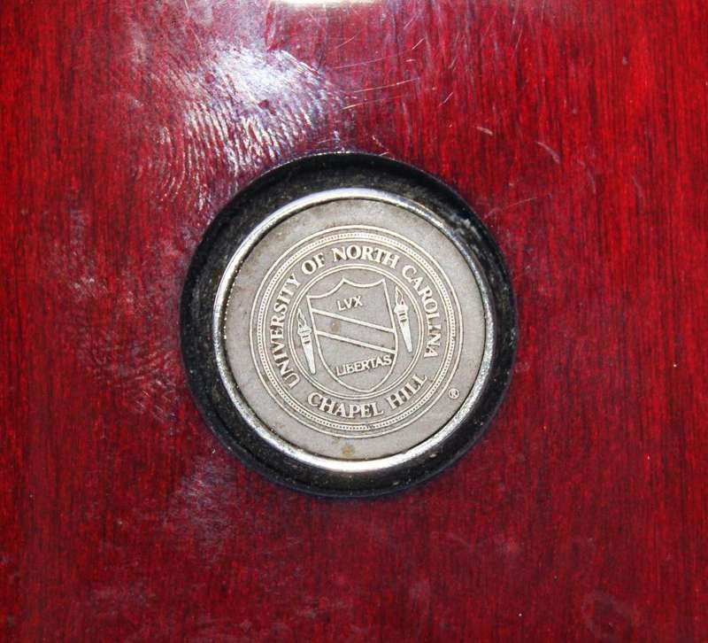 University of North Carolina Chapel Hill Desktop Clock