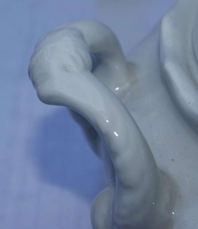 Vintage White Porcelain Vegetable Tureen with Lid