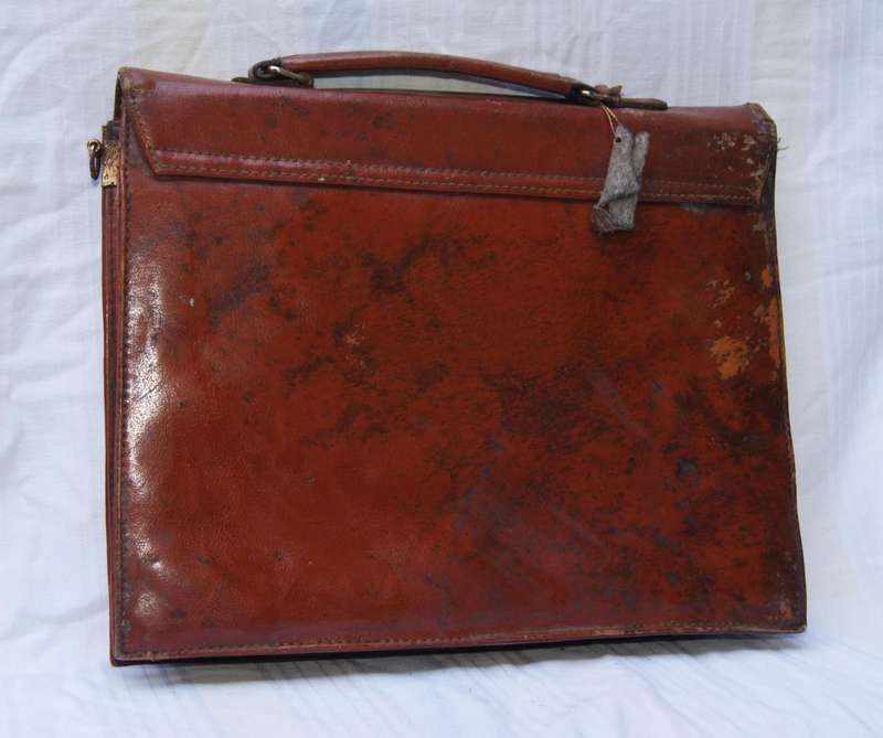 Vintage Luna Italian Leather Handbag  Genuine Leather