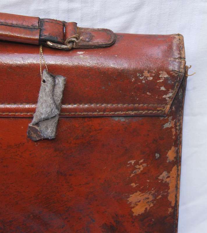 Vintage Luna Italian Leather Handbag  Genuine Leather