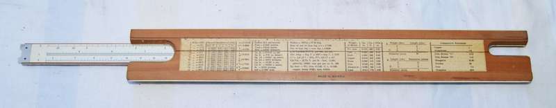 Vintage A.W. Faber-Castell 398 Electrical Engineer Slide Rule in Original Case