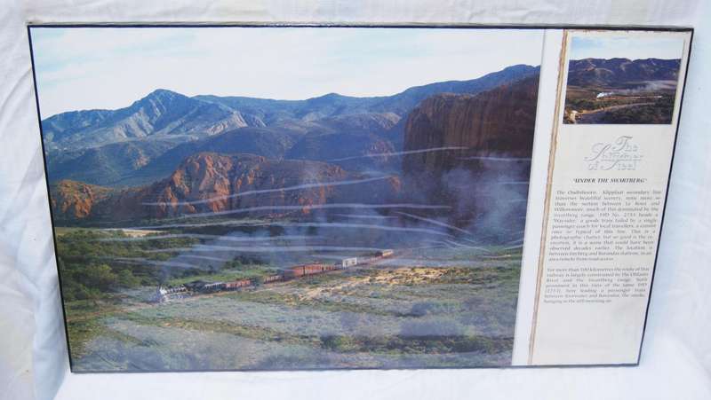 The Shimmer of Steel  Under the Swartberg Print